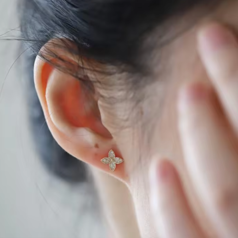 Nicole Earrings - Gold